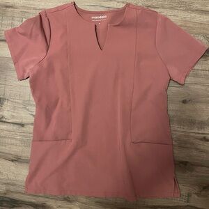 Mandala Mauve size Small scrub top